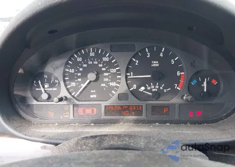 2001 BMW 325I from USA, damaged, VIN WBAAN37411ND46062